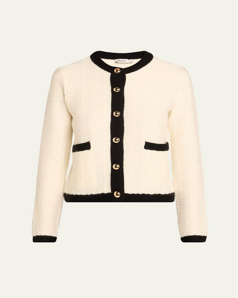 Klaire Wool-Cashmere Cardigan